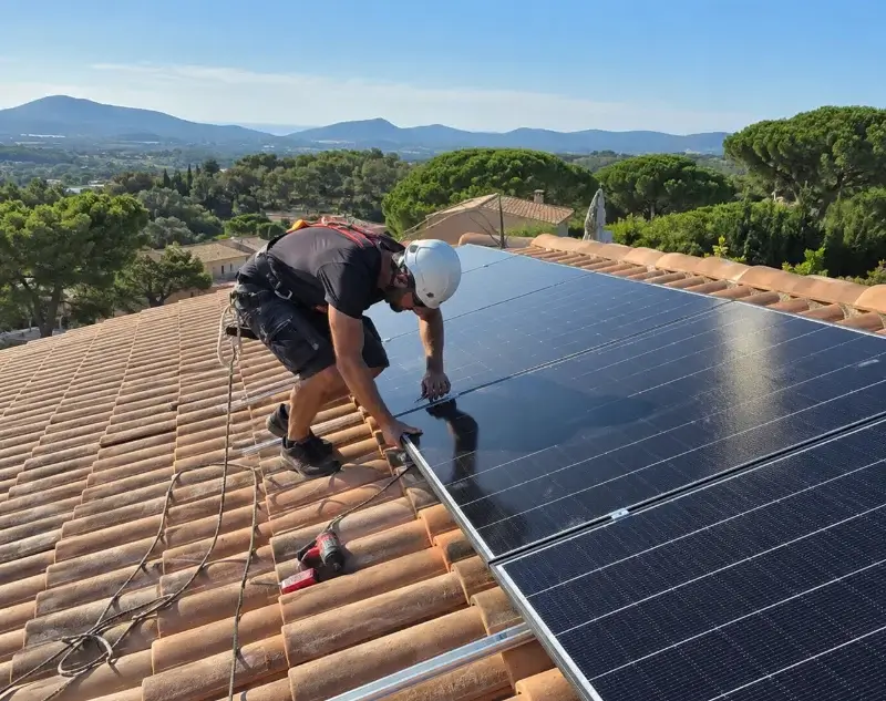 Installateur panneaux solaires Hurtigheim — pose photovoltaïque sur toiture