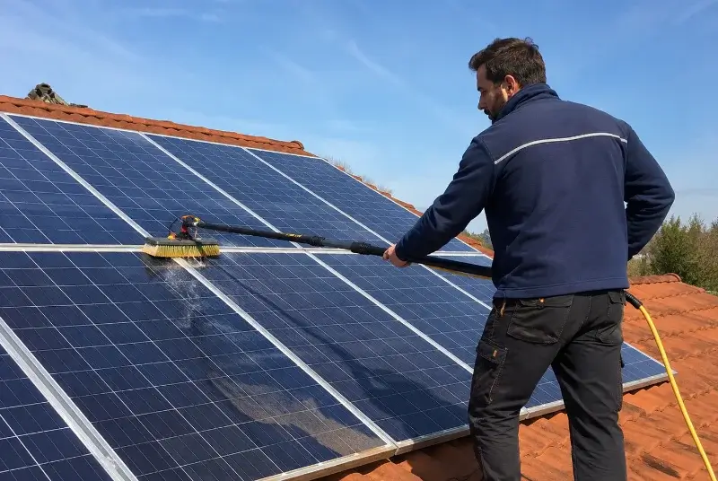 Nettoyage et entretien de panneaux solaires à Hurtigheim