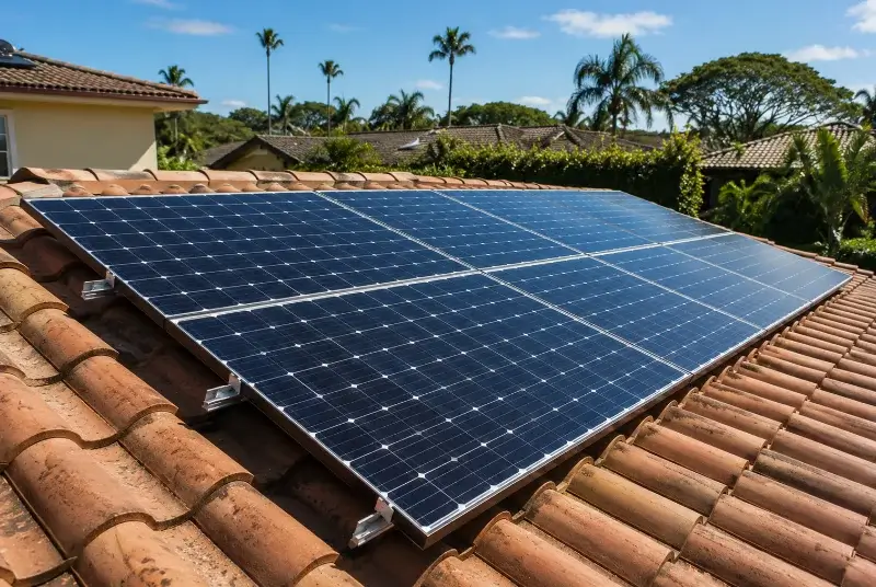 Installation de panneaux solaires à Hurtigheim